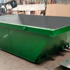 Metálicas Carreño contenedor verde