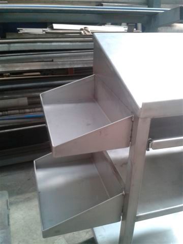 Metálicas Carreño mesa de acero